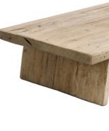 Mesa centro natural madera de pino 184 x 94 x 44 cm