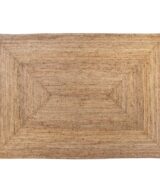 Alfombra natural yute decoración 290 x 200 x 1 cm