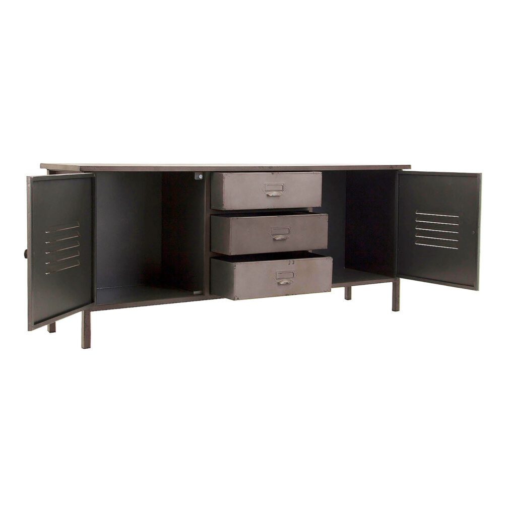 Mueble tv crieff Hierro Industrial 120x30x51