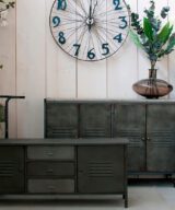 Mueble tv crieff Hierro Industrial 120x30x51