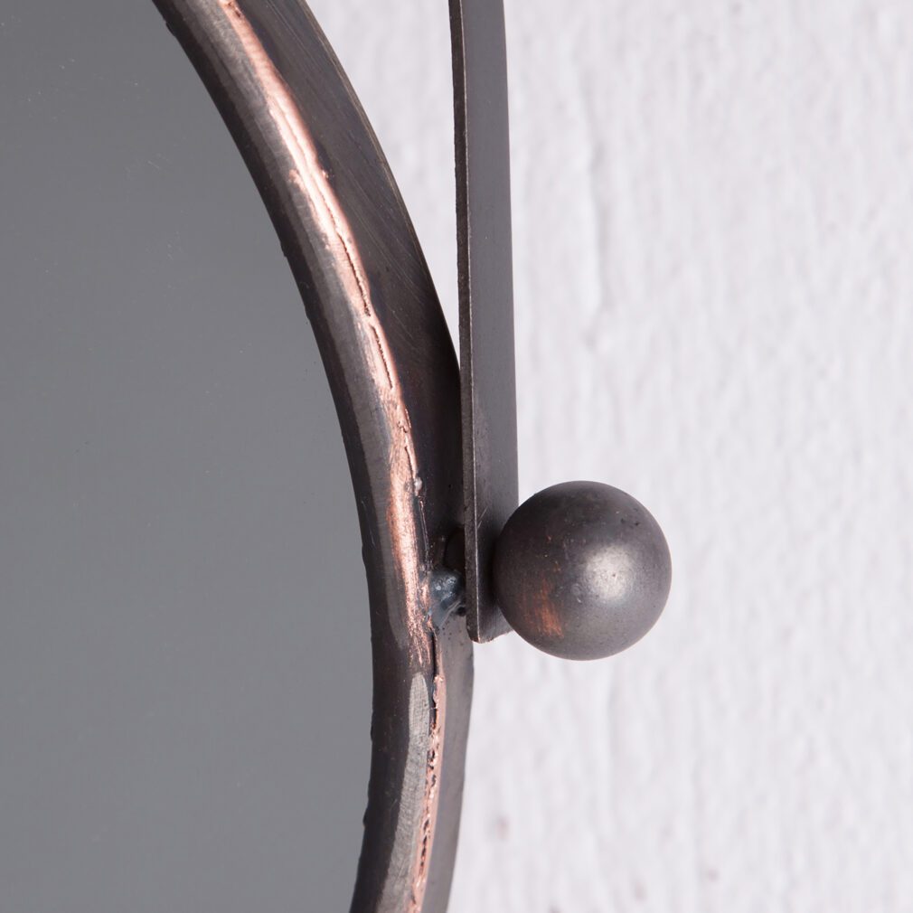 Espejo Hierro Industrial 35x12x50