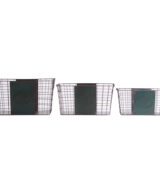 Cesto j/3 Hierro Vintage 41x27x24