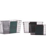 Cesto j/3 Hierro Vintage 41x27x24