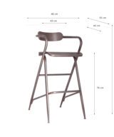 Pack de 2 Taburete raich