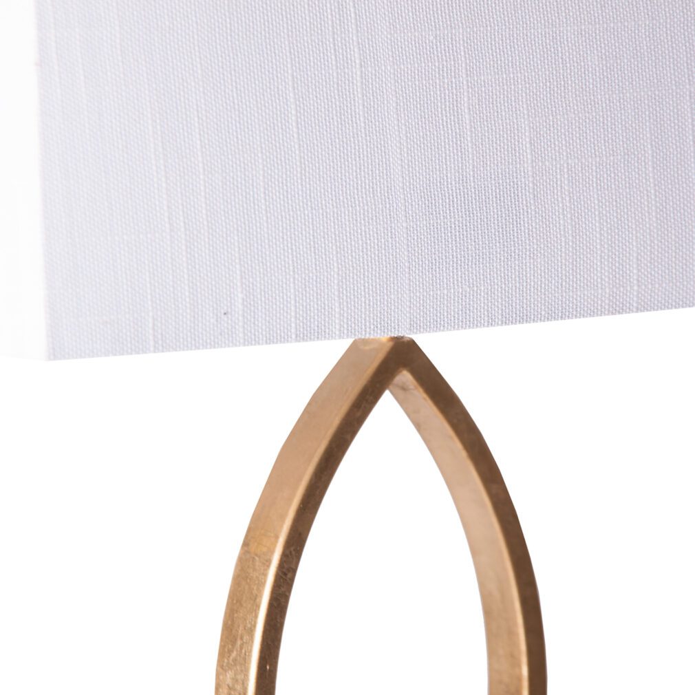 Lámpara de sobremesa Acero Art deco 36x23x81