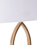 Lámpara de sobremesa Acero Art deco 36x23x81