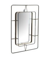 Espejo Hierro Art deco 57x10x77