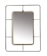 Espejo Hierro Art deco 57x10x77