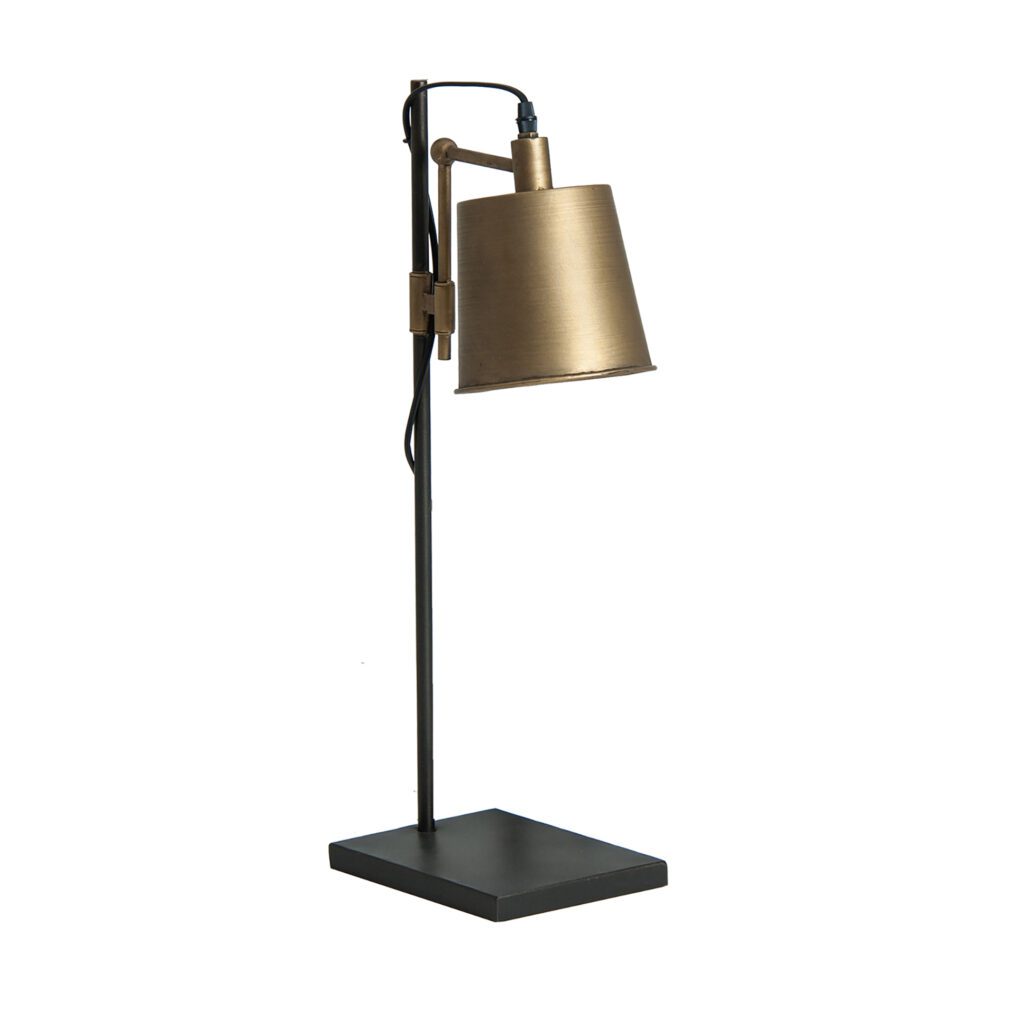 Lámpara de sobremesa angon Hierro Art deco 25x16x60