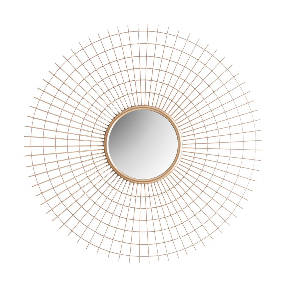 Espejo Hierro Art deco 91x9x91