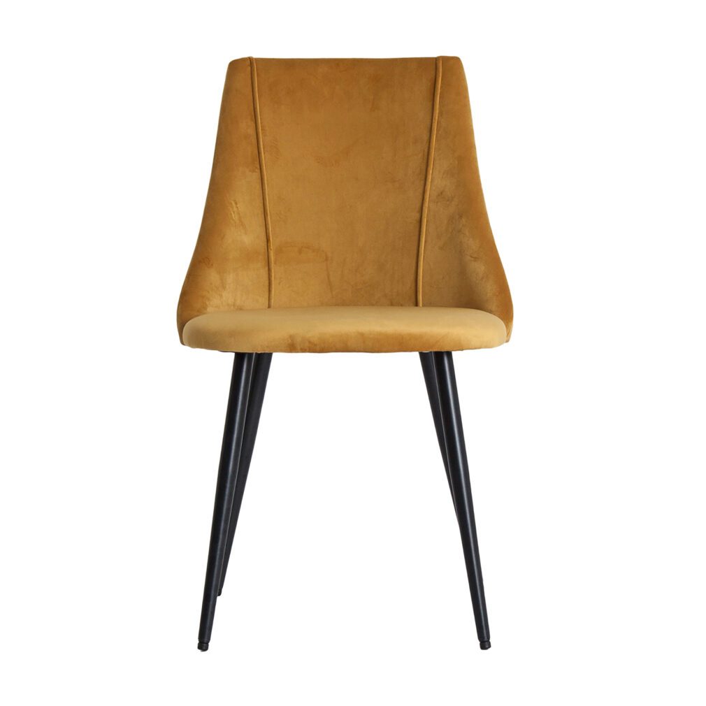 Silla olbia Terciopelo Art deco 50x53x86