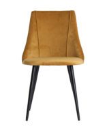 Silla olbia Terciopelo Art deco 50x53x86