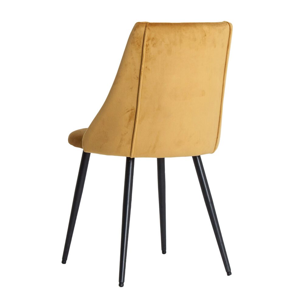 Silla olbia Terciopelo Art deco 50x53x86