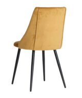 Silla olbia Terciopelo Art deco 50x53x86