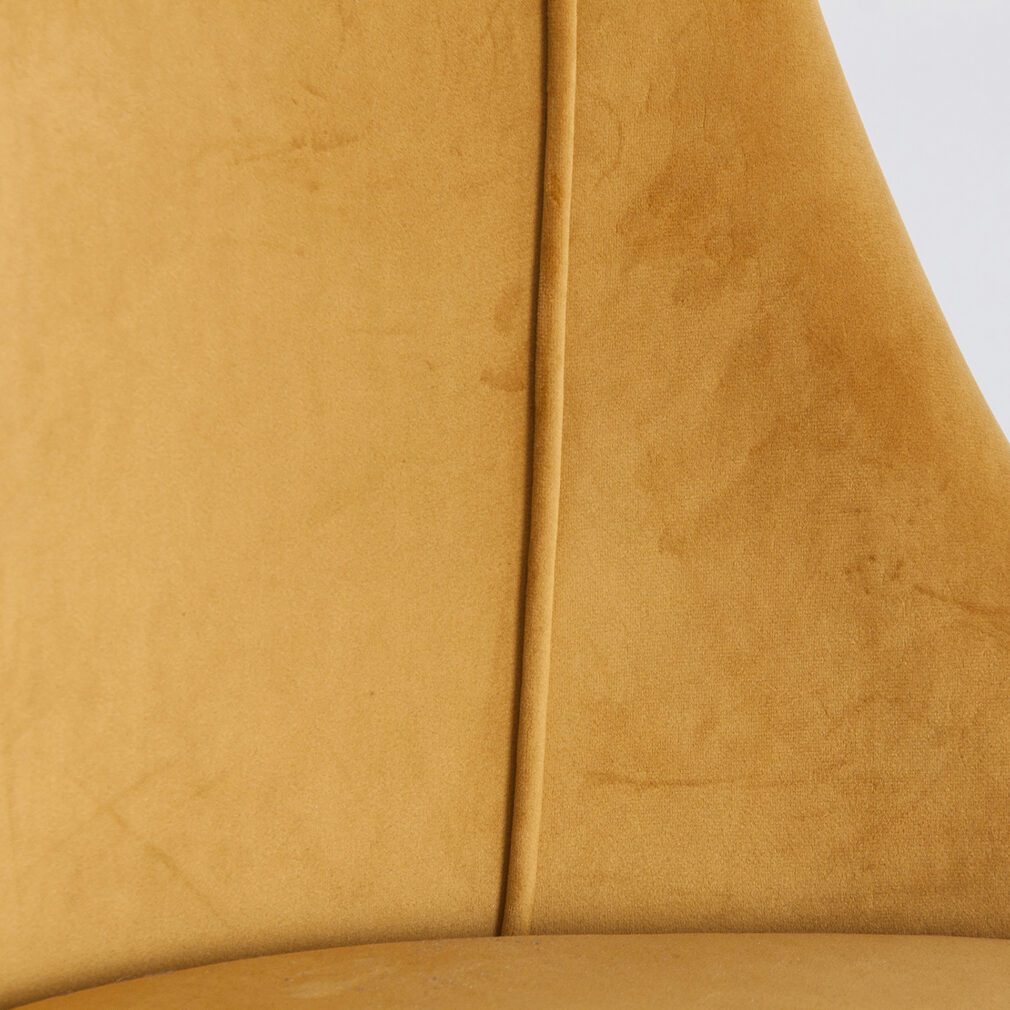 Silla olbia Terciopelo Art deco 50x53x86