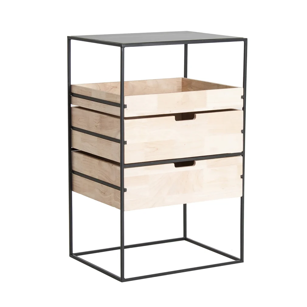 Multicajonera sibota Hierro Industrial 50x40x80