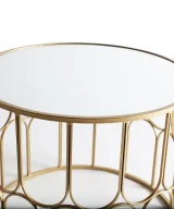 Mesa auxiliar vazia Hierro Art deco 60x60x50