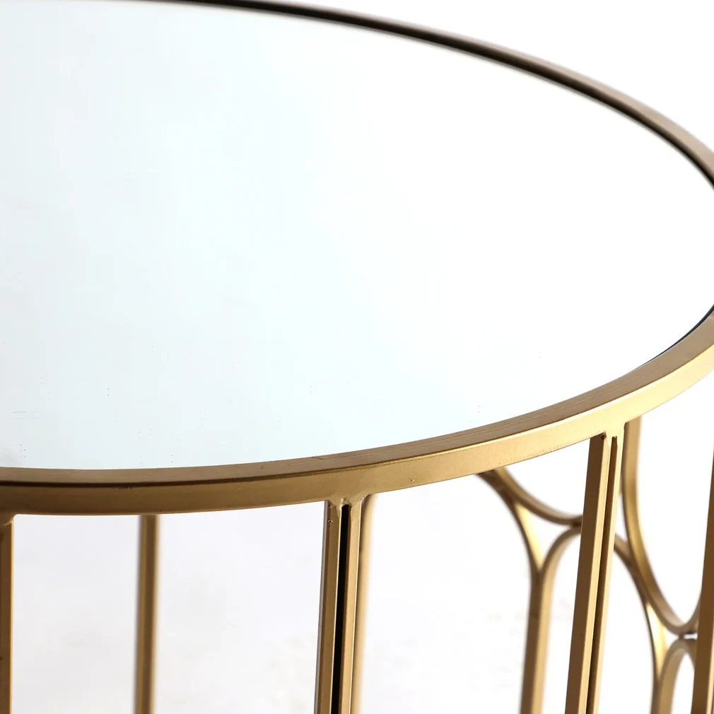 Mesa auxiliar vazia Hierro Art deco 60x60x50