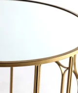 Mesa auxiliar vazia Hierro Art deco 60x60x50