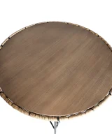 Mesa auxiliar meze Hierro Colonial 66x66x72