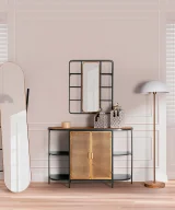 Espejo varese Hierro Industrial 63x12x75