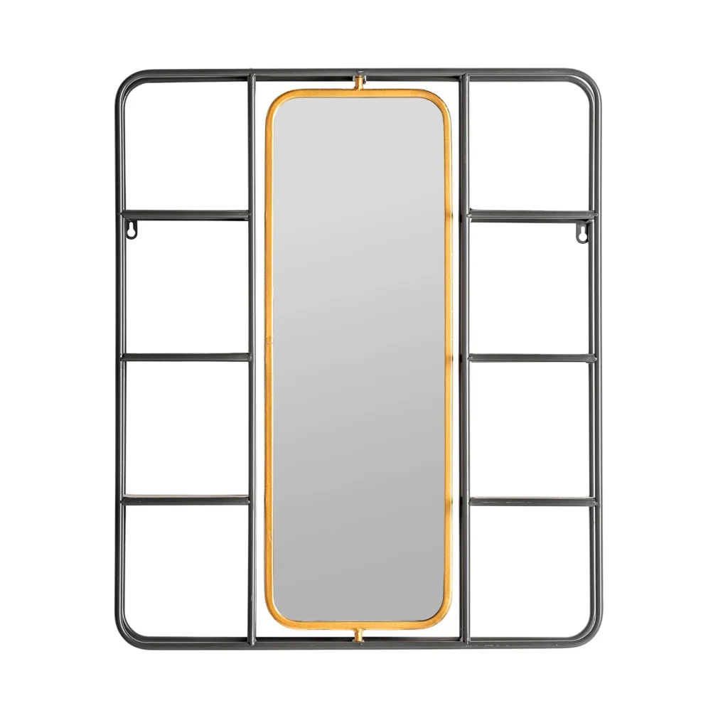 Espejo varese Hierro Industrial 63x12x75