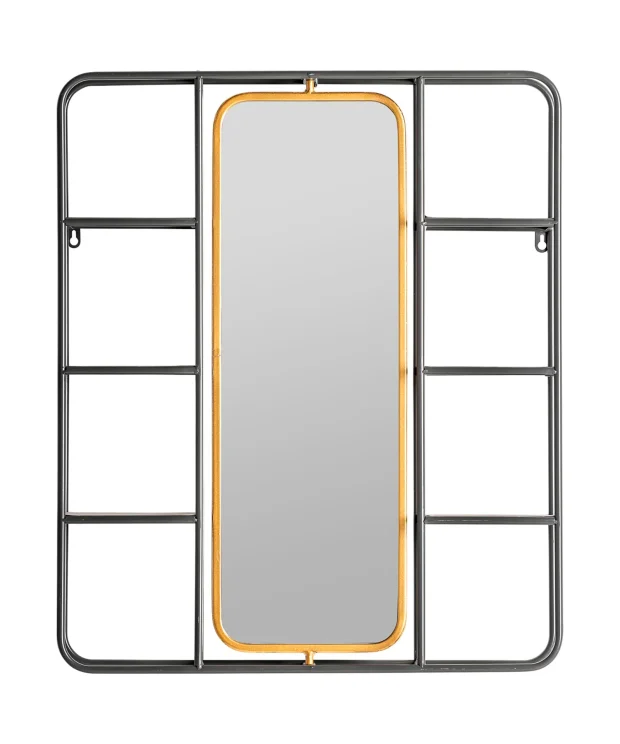 Espejo varese Hierro Industrial 63x12x75