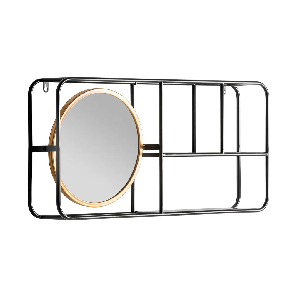 Espejo varese Hierro Industrial 74x12x35