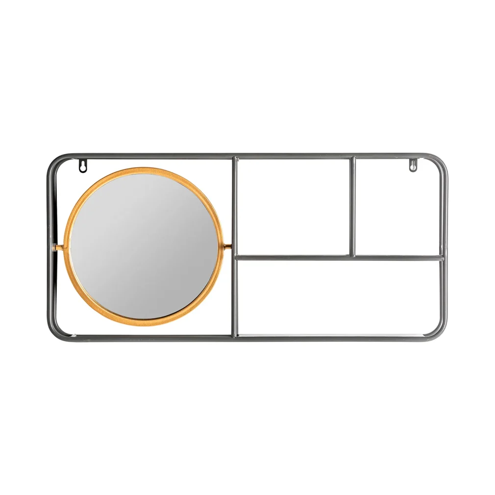 Espejo varese Hierro Industrial 74x12x35