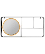 Espejo varese Hierro Industrial 74x12x35