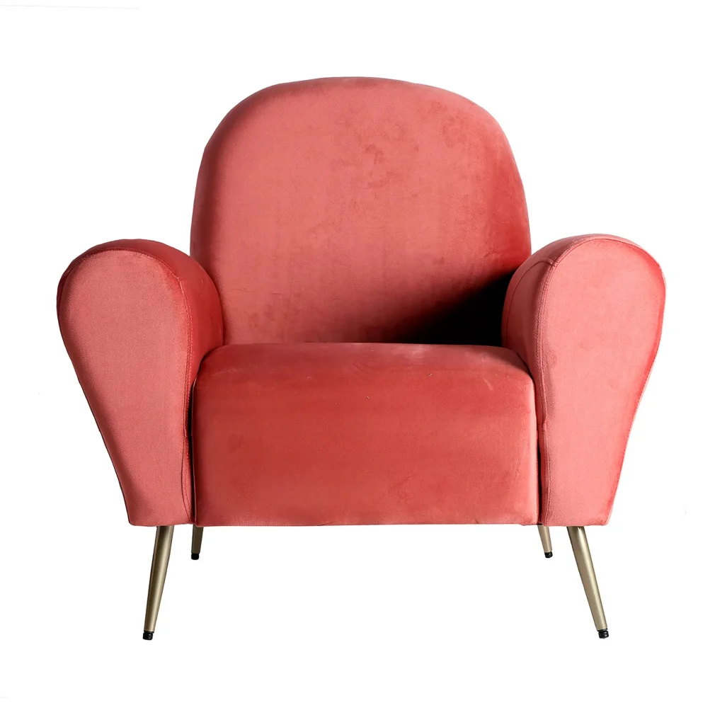 Sillón thou Terciopelo Art deco 94x77x95