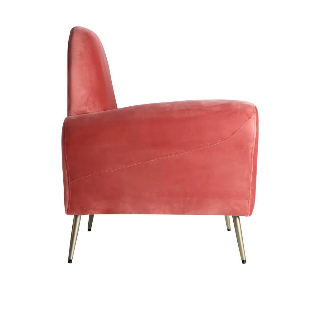 Sillón thou Terciopelo Art deco 94x77x95