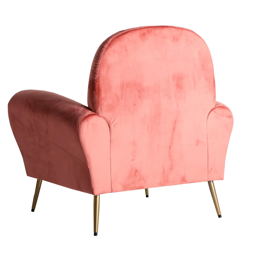 Sillón thou Terciopelo Art deco 94x77x95