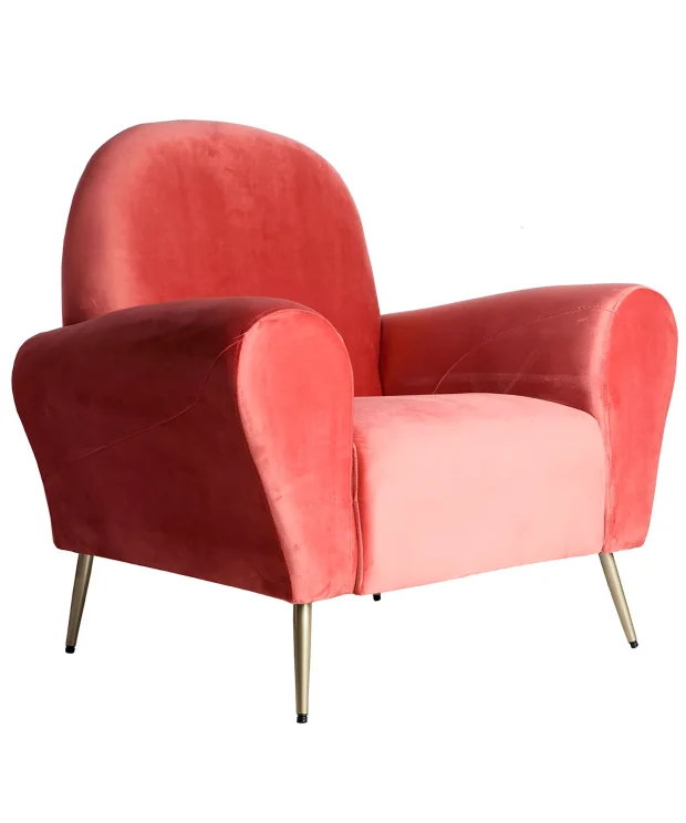 Sillón thou Terciopelo Art deco 94x77x95