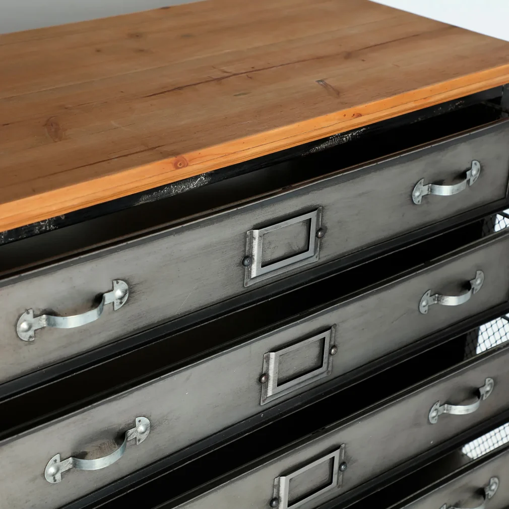 Multicajonera meljac Hierro Industrial 68x34x99