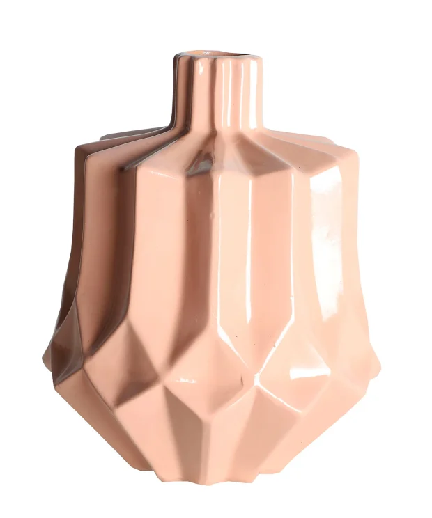 Jarrón ayaka Cerámica Contemporáneo 19x19x23