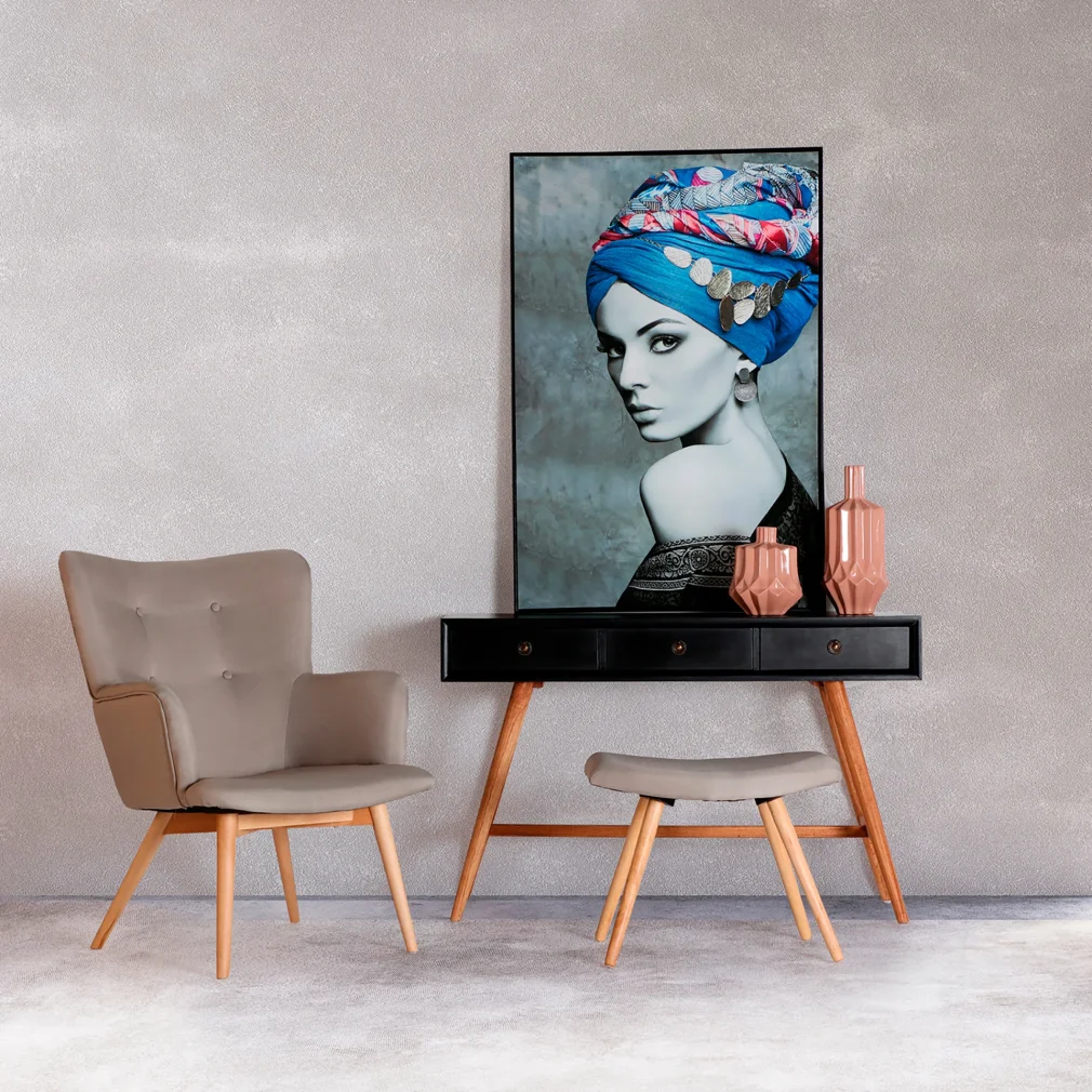 Jarrón ayaka Cerámica Contemporáneo 17x17x38