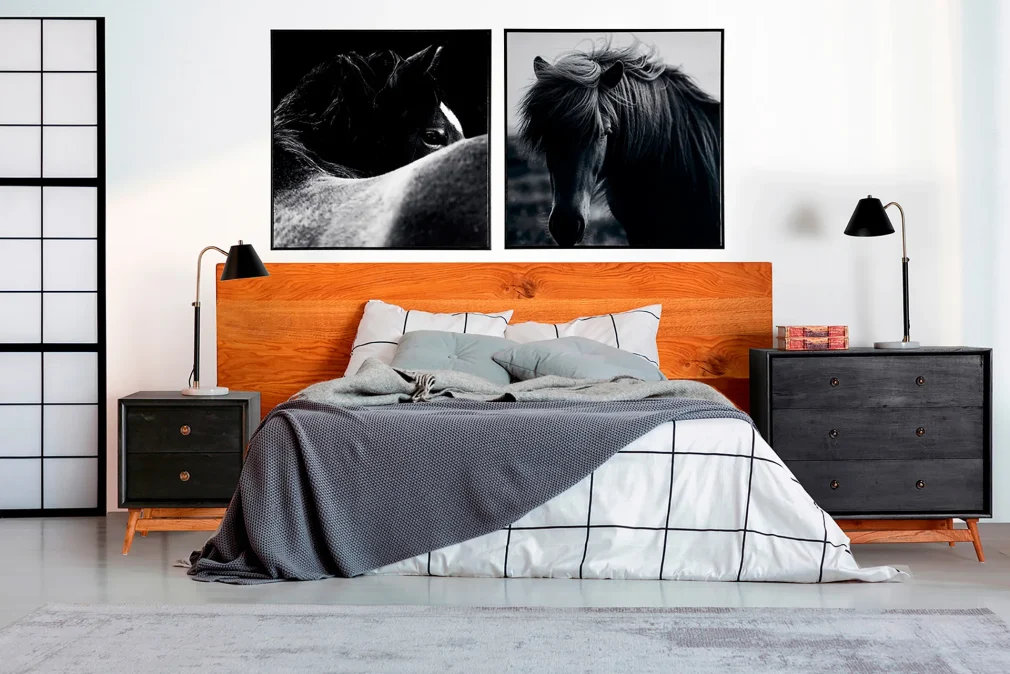 Pack de 2 Lámpara de sobremesa Hierro Art deco 18x37x63