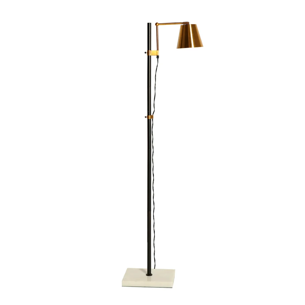 Lámpara de pie Hierro Art deco 20x50x157