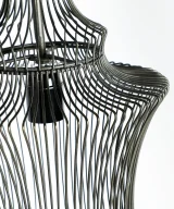 Lámpara de techo Hierro Industrial 25x25x66