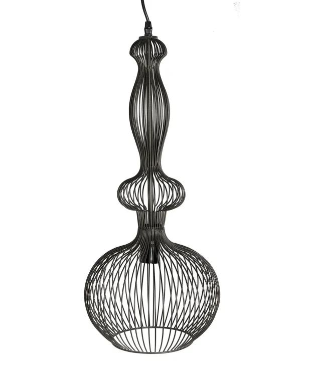 Lámpara de techo Hierro Industrial 25x25x62