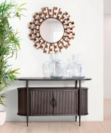 Espejo bream Hierro Art deco 73x4x73