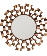 Espejo bream Hierro Art deco 73x4x73