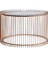 Mesa auxiliar lucerna Hierro Art deco 65x65x40