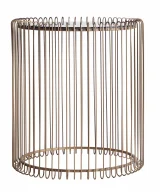 Mesa auxiliar lucerna Hierro Art deco 45x45x50