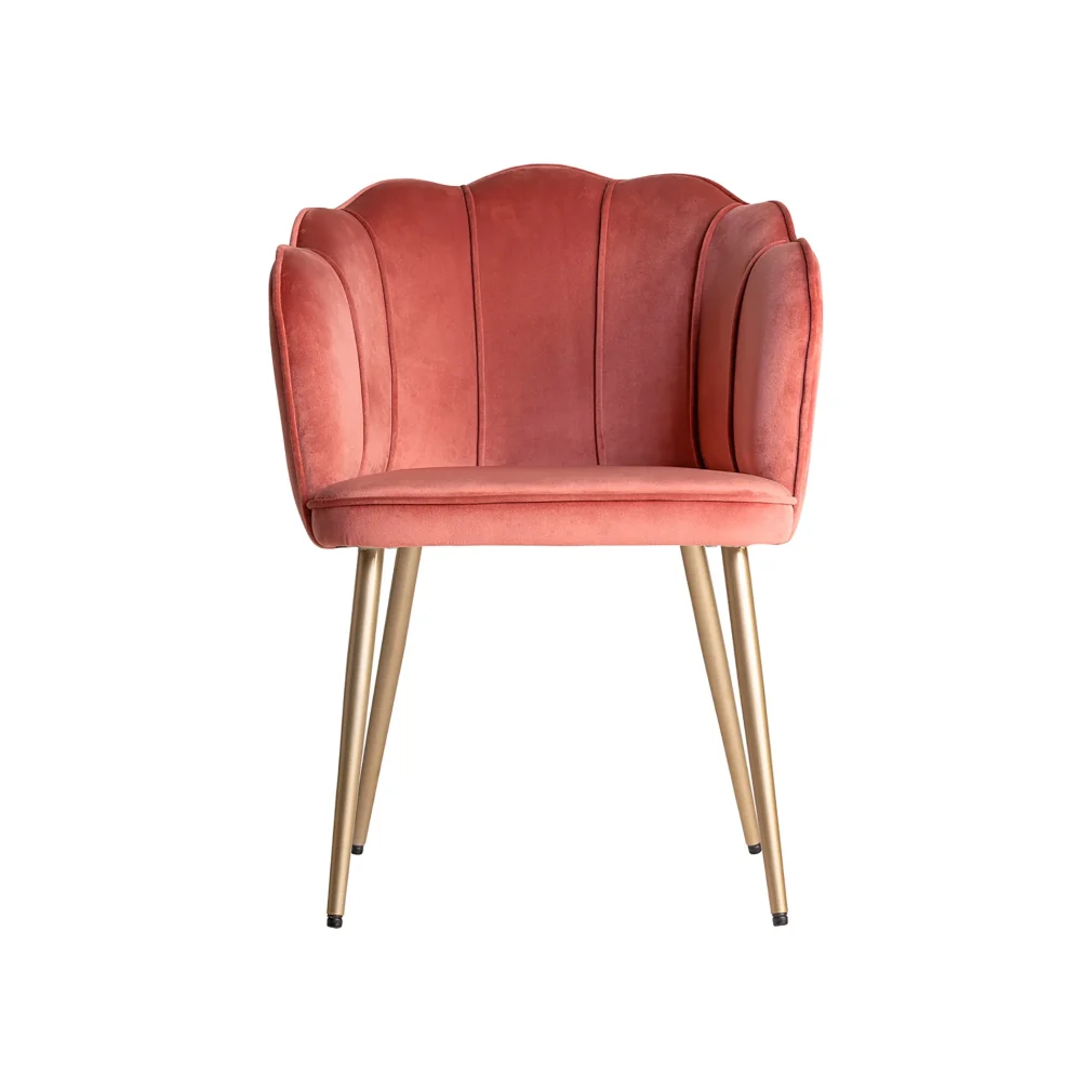 Sillón thou Terciopelo Art deco 60x54x79