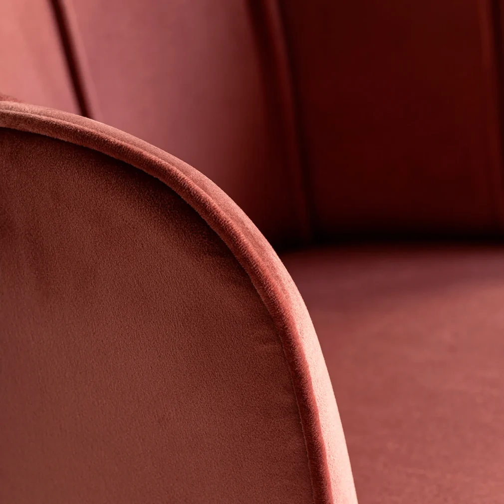 Sillón thou Terciopelo Art deco 60x54x79