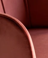 Sillón thou Terciopelo Art deco 60x54x79