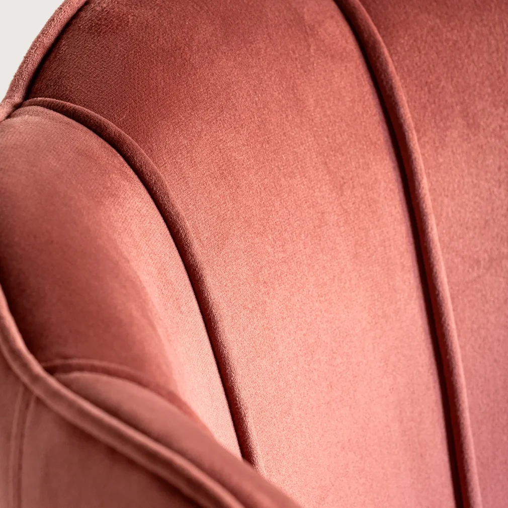 Sillón thou Terciopelo Art deco 60x54x79