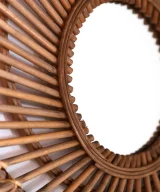 Espejo arteaga Bambú Contemporáneo 50x2x50